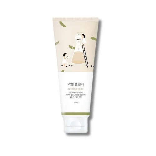 Очищаюча пінка з екстрактом чорних соєвих бобів - Round Lab Soybean Cleanser