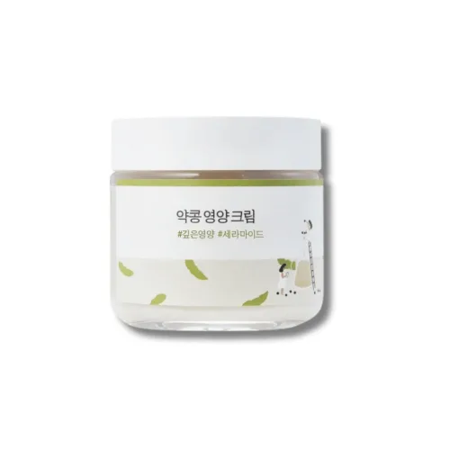 Поживний крем з екстрактом чорних соєвих бобів - Round Lab Soybean Nourishing Cream 15ml