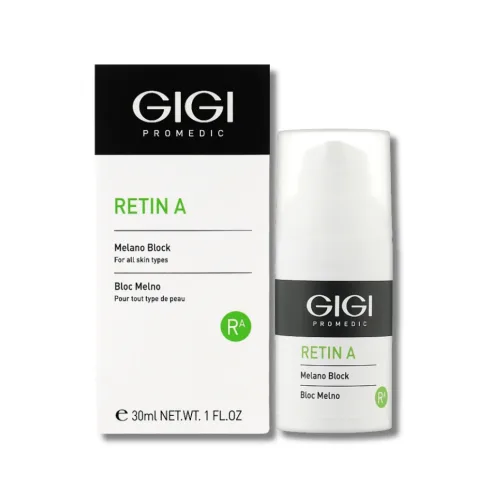 Депігментувальний крем для обличчя Retin A Melano Block Gigi, 30 мл