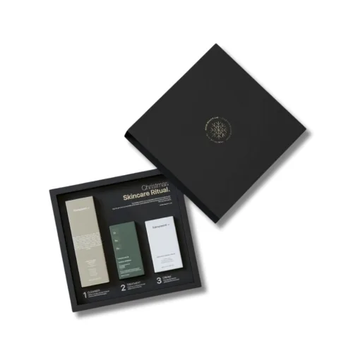 Подарунковий набір антивікового догляду за обличчям - Transparent Lab and Theramid Well Aging Trio Set 50ml