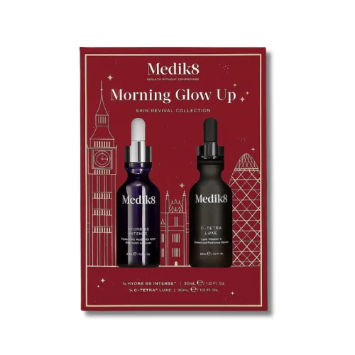 Лімітований набір для відновлення шкіри обличчя - Medik8 Morning Glow Up Skin Revival Collection