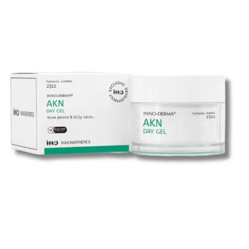 Крем-гель для жирної шкіри - Innoaesthetics Akn Day Gel