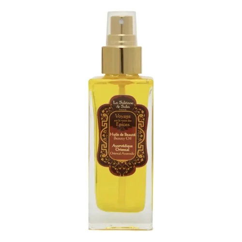 Ароматична олія для тіла LA SULTANE DE SABA Beauty Oil Oriental Ayurvedic Amber Vanilla Patchouli — обʼєм 200 мл