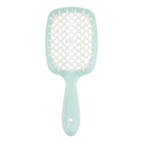 Щітка для волосся Бірюзова з білим JANEKE Superbrush Small Бірюзова з білим