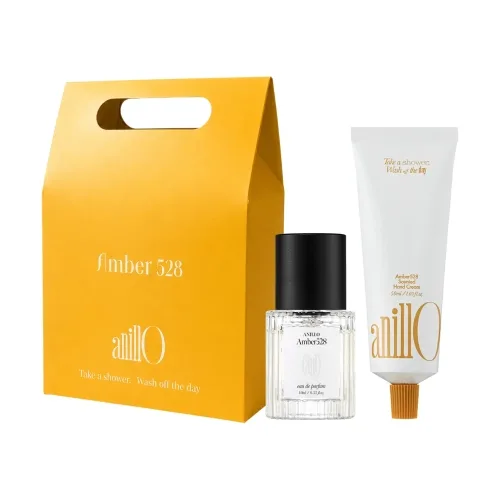 Парфумований набір ANILLO Amber 528 Scented Hand Cream & Eau de Parfum Set