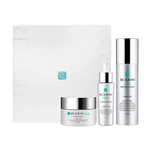 Набір для інтенсивного відновлення та сяйва шкіри REJURAN Glow-Up Skincare Set