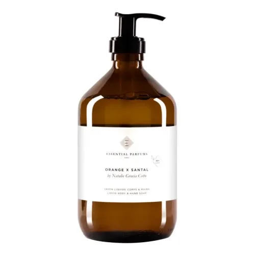 Рідке мило для рук і тіла ESSENTIAL PARFUMS Orange X Santal Liquid Body & Hand Soap — обʼєм 500 мл