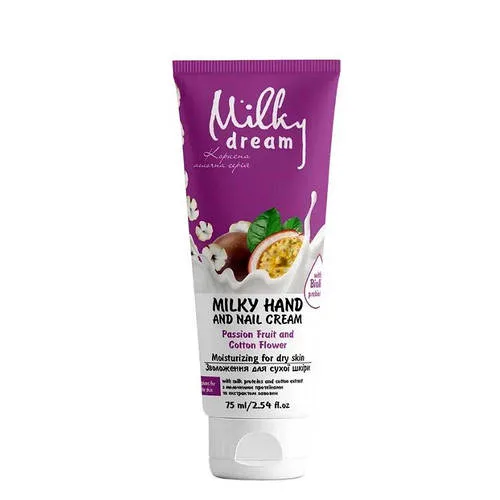 Крем для рук зволожувальний Milky Dream "Passion Fruit and Cotton Flower" 75 мл