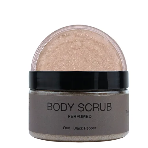 Скраб для тіла цукровий парфумований Top Beauty "Уд - Чорний перець" 250 мл