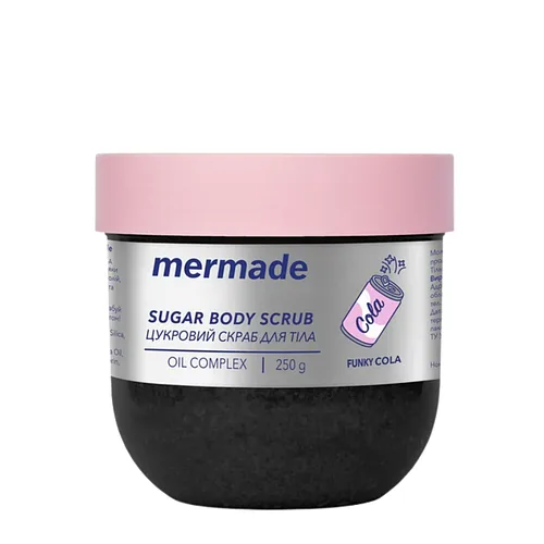 Скраб для тіла цукровий MERMADE Funky Cola з ароматом коли 250 г (лімітований випуск)