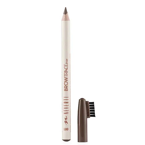 Олівець для брів Neverti Trace Liner із щіточкою (NP108), 001 Бежевий