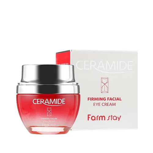 Крем для шкіри навколо очей відновлювальний FarmStay Ceramide з керамідами 50 мл