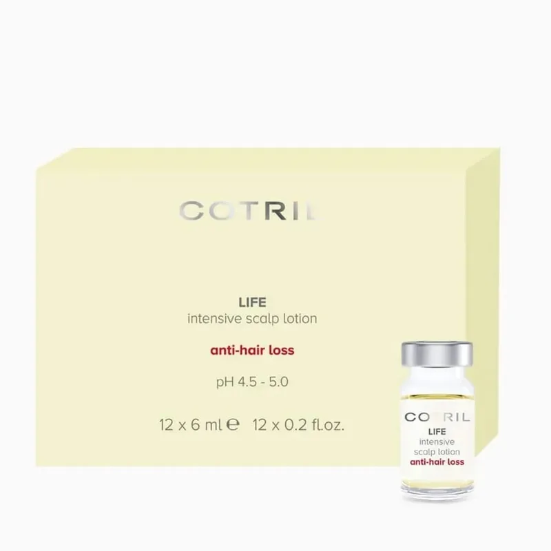 Cotril Life Anti-Hair Loss Intensive Scalp Lotion Інтенсивний лосьйон проти випадіння волосся 12 х 6 мл