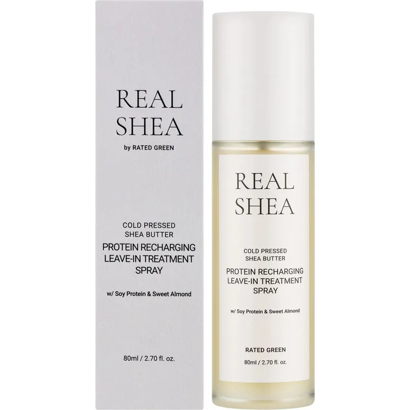 Rated Green Real Shea Cold Pressed Shea Butter Protein Leave - In Treatment Spray