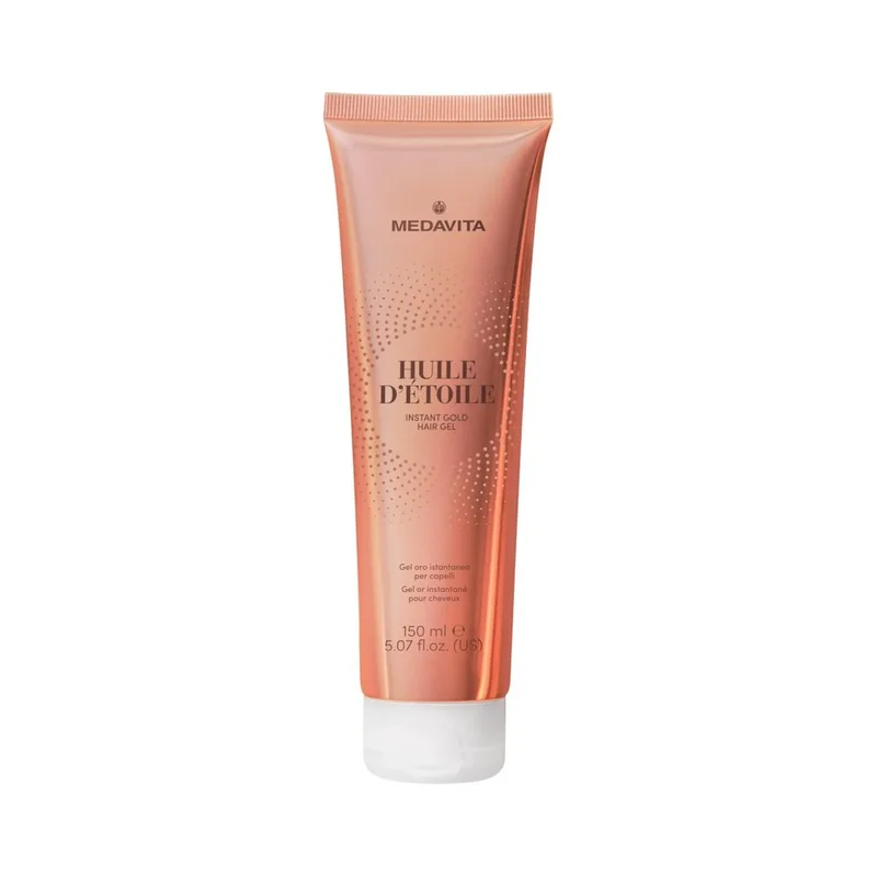 Medavita Huile D'etoile Instant Gold Hair Gel Glitter Золотий гель для миттєвого блиску 150 мл