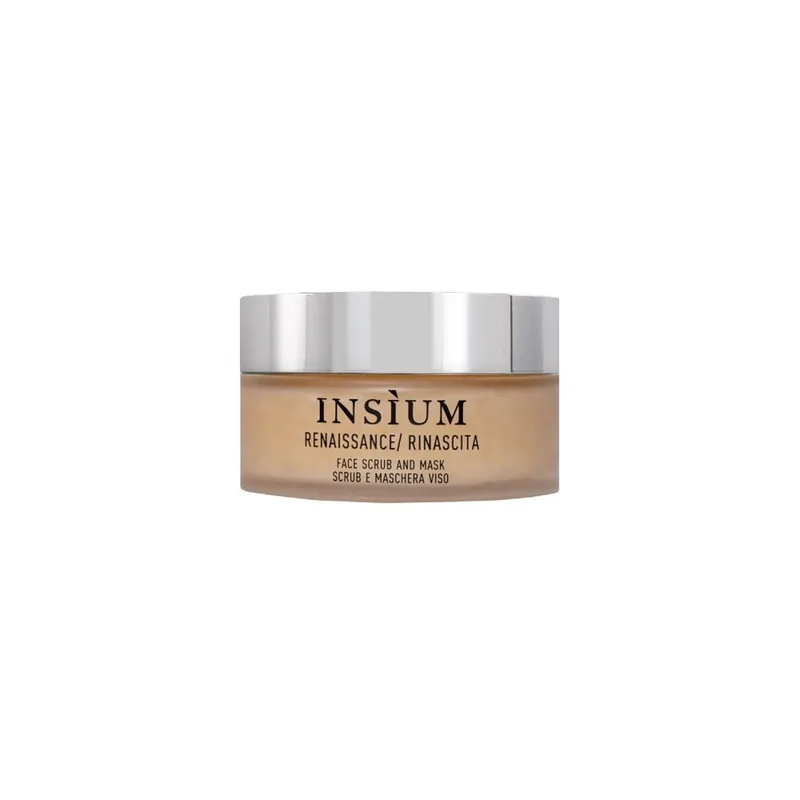 Insium Renaissense face scrub & mask Оксамитовий скраб-маска для відновлення тону та текстури шкіри 100 мл