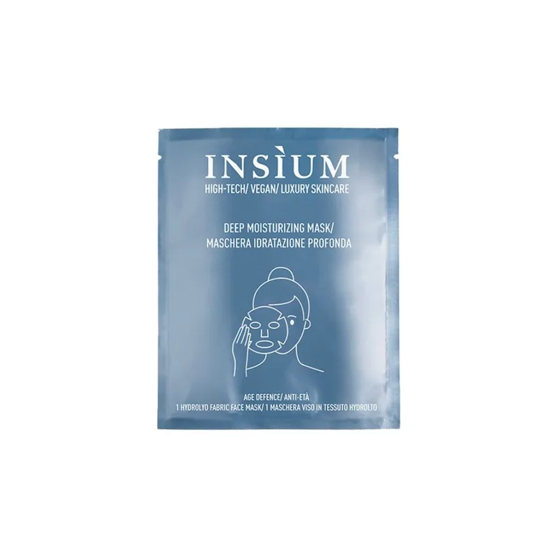 Insium Deep moisturizing mask Біотехнологічна тканинна маска для клітинного відновлення, зволоження та ліфтингу