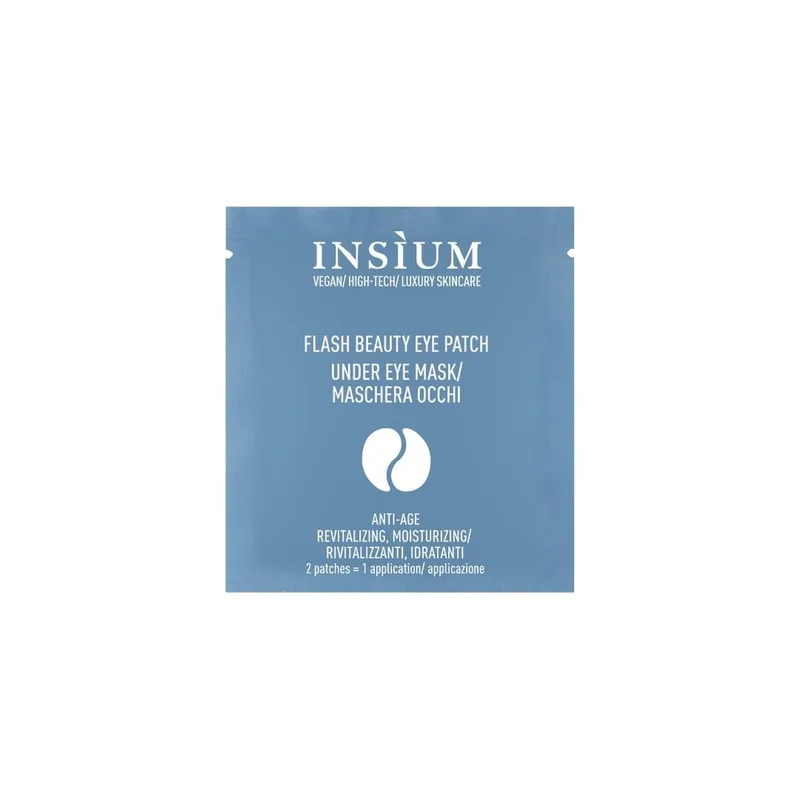 Insium Flash beauty eye patch Монодоза. протинабрякові, зволожуючі, ліфтинг-патчі для зони навколо очей