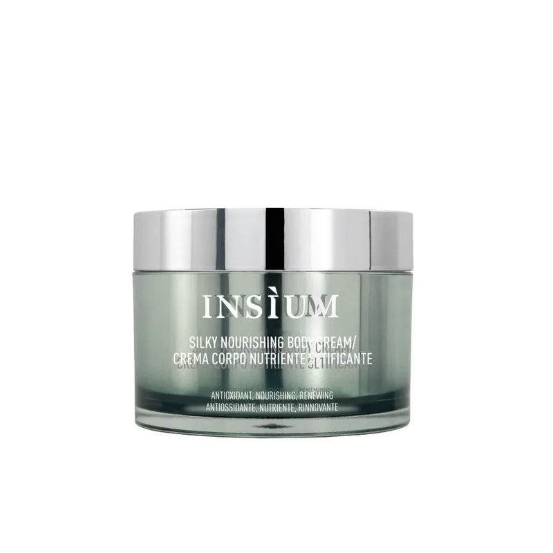 Insium Silky nourishing body cream Поживний крем-масло для тіла з ефектом шовку на шкірі. антиоксидант, живлення, оновлення 210 мл