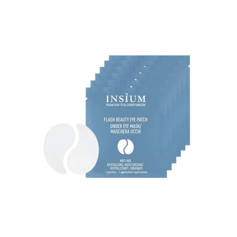 Insium Flash beauty eye patch Протинабрякові, зволожуючі, ліфтинг-патчі для зони навколо очей
