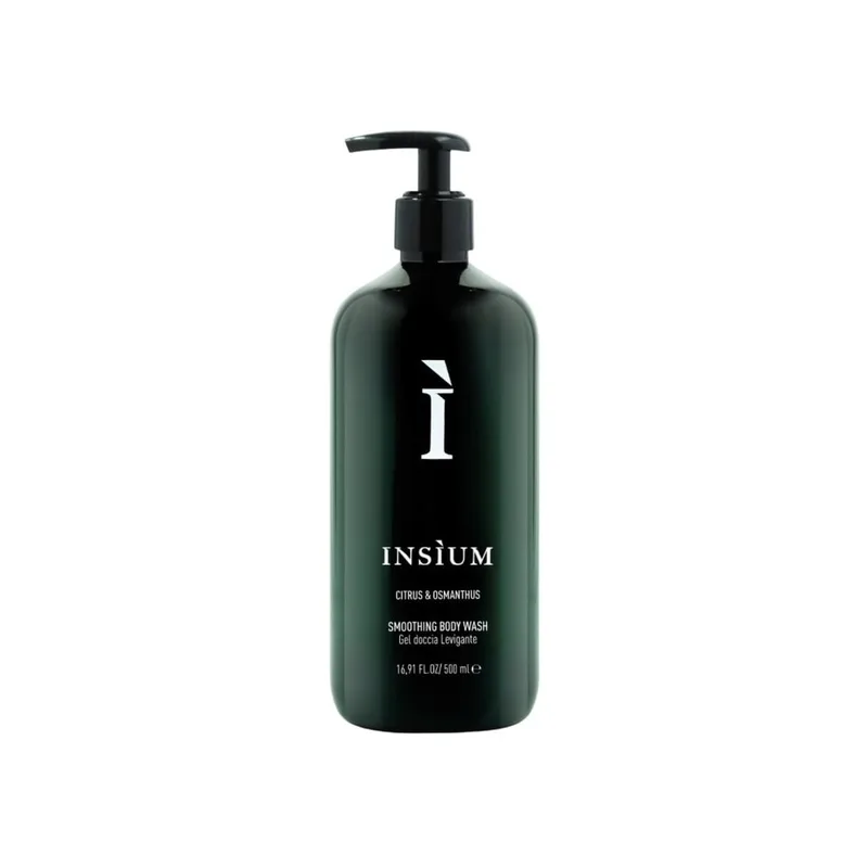 Insium Smoothing body wash. citrus and osmanthus Тонізуючий, очищуючий гель для тіла. розкішний аромат цитрусів та османтуса 500 мл