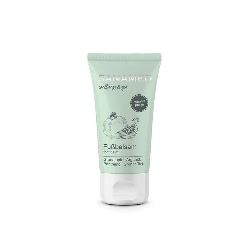 SanaMed Wellness & Spa Foot Balm Pomegranate Бальзам для відновлення та догляду за шкірою стоп з гранатом