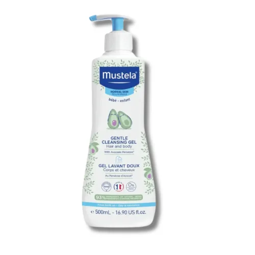 Ніжний очищувальний гель для голови і тіла - Mustela Bebe Gentle Cleansing Gel
