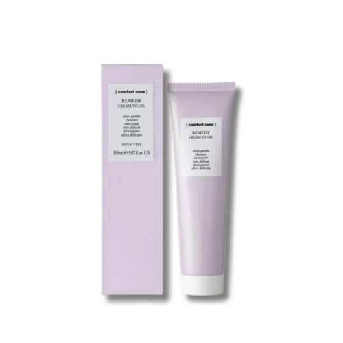 Заспокійливий очищувальний засіб для обличчя - Comfort Zone Remedy Cream to Oil 250ml