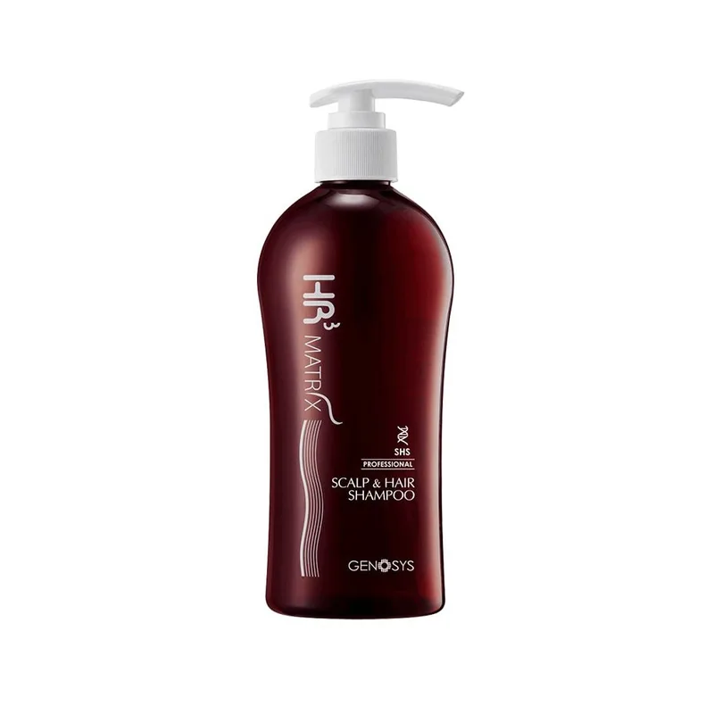 Шампунь для стимуляції росту волосся Genosys HR3 MATRIX Scalp & Hair Shampoo