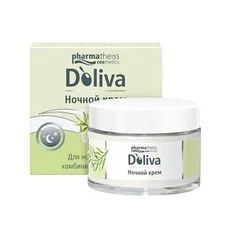 Крем Doliva (Olivenol) з керамідами Нічний для обличчя 50 мл