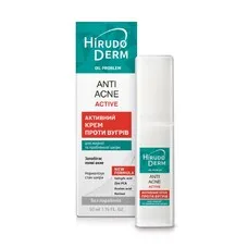 Крем Hirudo Derm Oil Problem Anti-acne Active активний від вугрів 50мл