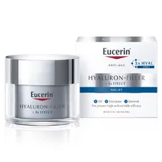 Крем Eucerin 63486 Гіалурон-Філлер +3x Ефект нічний проти зморшок для всіх типів шкіри 50мл