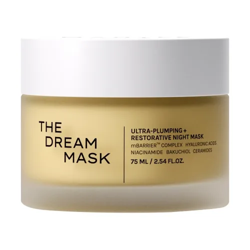 Нічна маска для відновлення, зволоження та пружності шкіри MANTLE The Dream Mask – Ultra-Plumping + Restorative Night Mask — обʼєм 75 мл