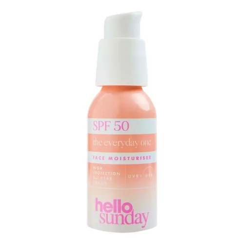 Зволожувальний крем для обличчя SPF 50 з гіалуроновою кислотою HELLO SUNDAY The Everyday One Face Moisturiser SPF 50 with Hyaluronic Acid — обʼєм 50 мл 50 мл