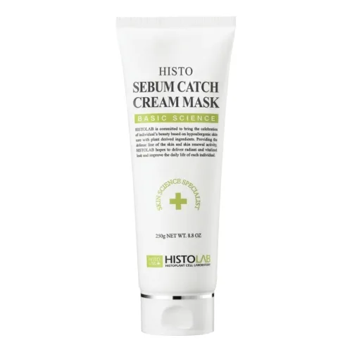 Заспокійлива крем-маска для проблемної шкіри HISTOLAB Sebum Catch Cream Mask — обʼєм 250 мл