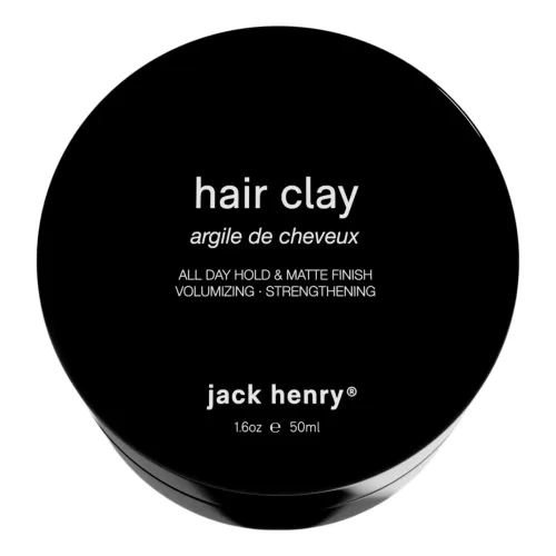 Матуюча глина сильної фіксації JACK HENRY Hair Clay — обʼєм 50 мл