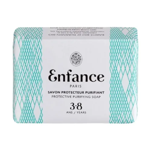 Захисне очищуюче мило для дітей віком 3-8 років ENFANCE PARIS Savon Protecteur Purifiant 3-8 ans — вага 100 г