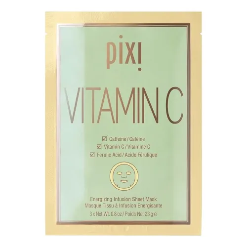 Тканинна маска для обличчя з вітаміном C PIXI Vitamin-C Sheet Mask