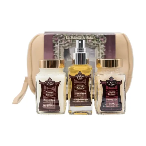 Подарунковий набір для тіла Квіти Лотоса та Франжипані LA SULTANE DE SABA Body Gift Set Lotus and Frangipani Flower Fragrance