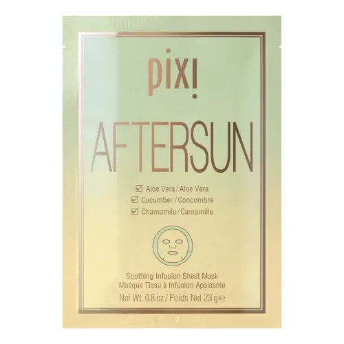 Заспокійлива тканинна маска для обличчя після засмаги PIXI AfterSun Sheet Mask 1 pcs