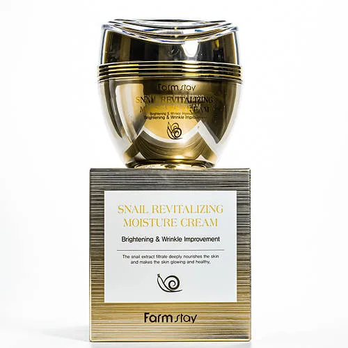 Крем для обличчя відновлюючий FarmStay Revitalizing Moisture Cream з муцином равлики 50 мл