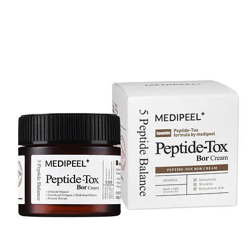 Крем-ліфтинг для обличчя Medi-Peel Peptide-Tox Bor Cream з пептидами 50 мл