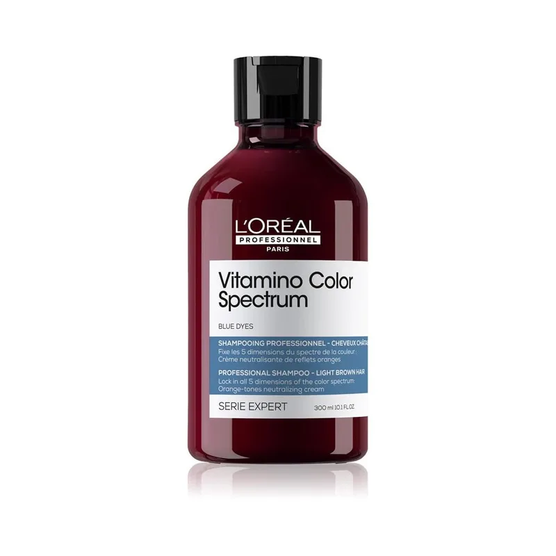 L’Oreal Professionnel Serie Expert Vitamino Color Spectrum Професійний шампунь для нейтралізації жовтих напівтонів світлого фарбованого волосся 300 мл