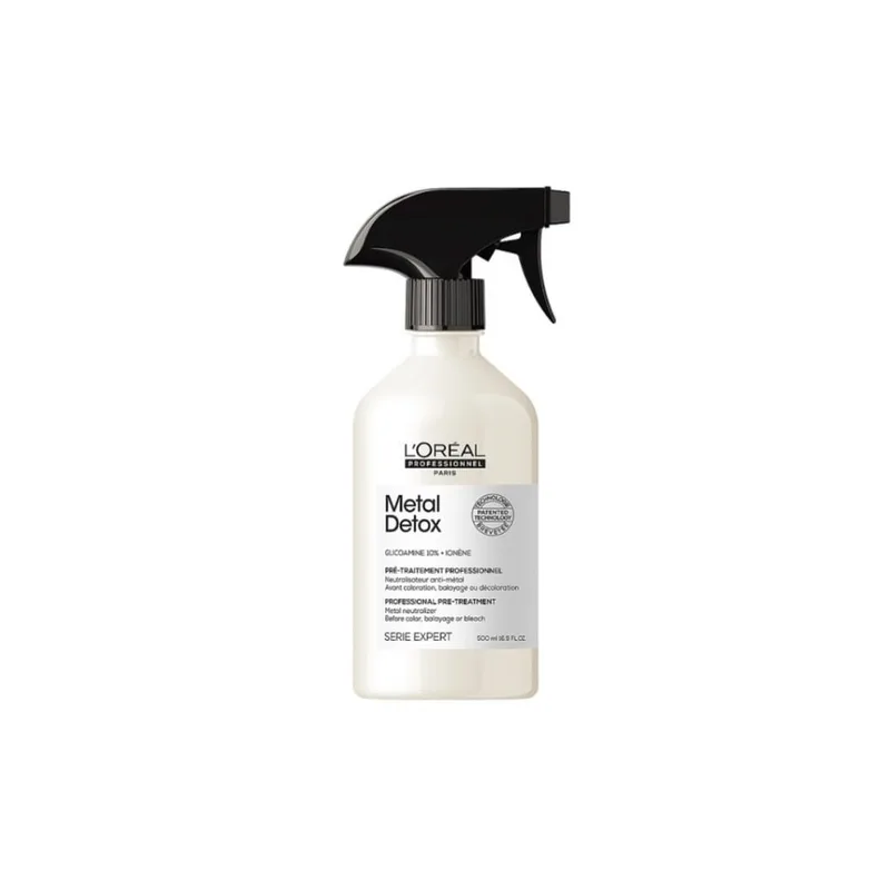 L'Oreal Professionnel Metal Detox Спрей для нейтралізації металевих накопичень у волоссі перед фарбуванням чи освітленням 500 мл