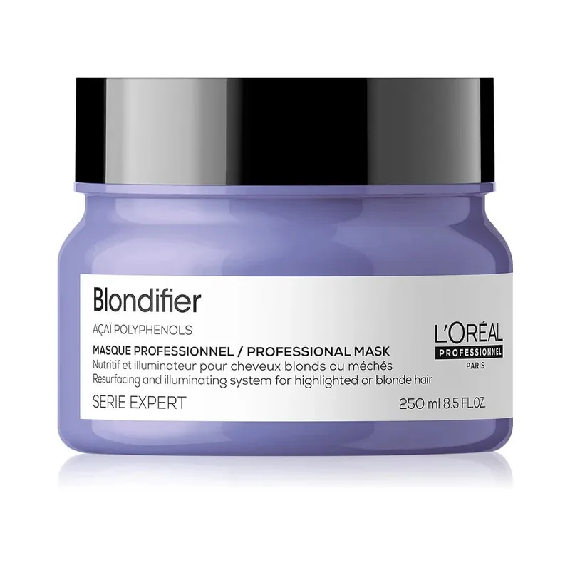 L'Oreal Professionnel Serie Expert Blondifier Професійна відновлююча маска для сяяння освітленого та пофарбованого у відтінки блонд волосся