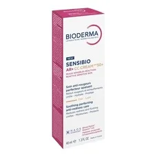 Крем для обличчя Bioderma AR+СС Сенсібіо зволожуючий світлий тон з SPF50+ 40 мл