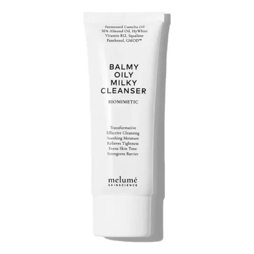 Освітлювальний зволожувальний бальзам для очищення шкіри Balmy Oily Milky Cleanser Melumé Skinscience, 125 мл