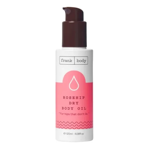 Суха олія для тіла з шипшиною FRANK BODY Rosehip Dry Body Oil — обʼєм 120 мл