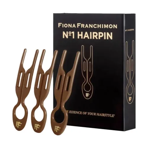 Набір шпильок для волосся FIONA FRANCHIMON No. 1 Hairpin Mochaccino (3 per box)