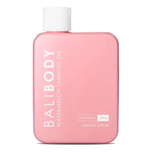 Олія для засмаги з насінням кавуна BALI BODY Watermelon Tanning Oil SPF 6 — обʼєм 100 мл